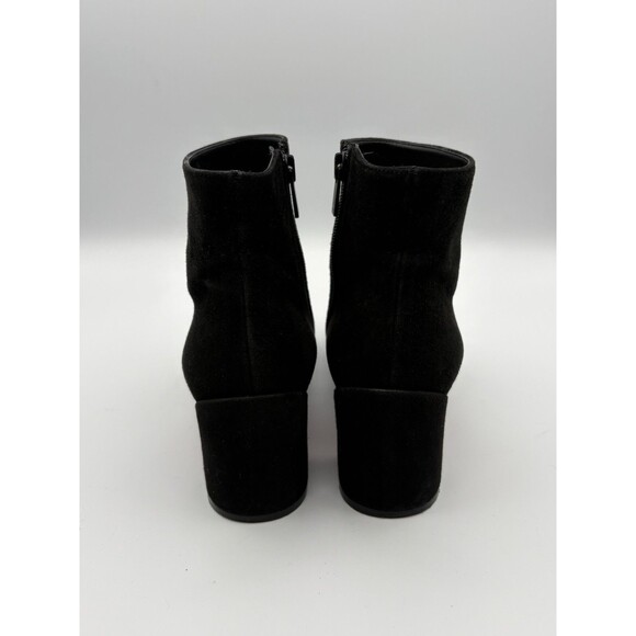 Christian Louboutin Black Suede Turela 55 Ankle Boots Block Heel Sz EU 36 - Picture 7 of 14